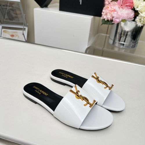 Replica Yves Saint Laurent YSL Slippers For Women #1211061 $80.00 USD for Wholesale