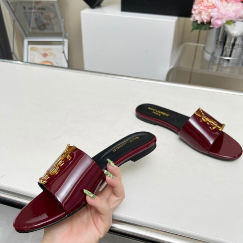 Replica Yves Saint Laurent YSL Slippers For Women #1211063 $80.00 USD for Wholesale