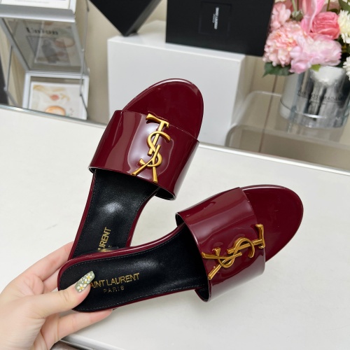 Replica Yves Saint Laurent YSL Slippers For Women #1211063 $80.00 USD for Wholesale