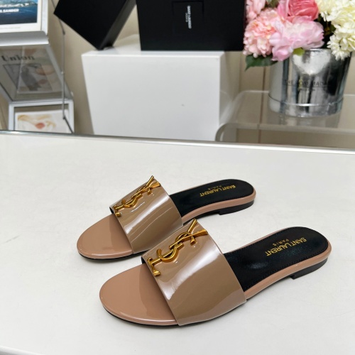 Yves Saint Laurent YSL Slippers For Women #1211069 $80.00 USD, Wholesale Replica Yves Saint Laurent YSL Slippers