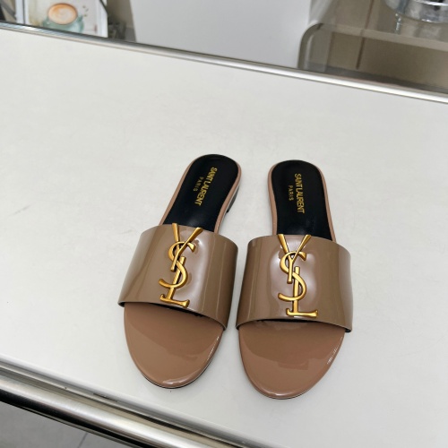 Replica Yves Saint Laurent YSL Slippers For Women #1211069 $80.00 USD for Wholesale