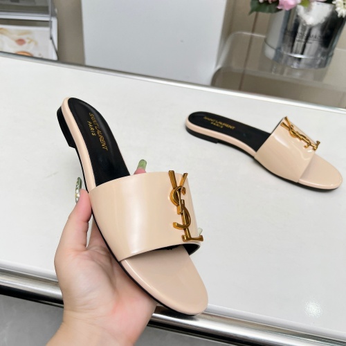 Replica Yves Saint Laurent YSL Slippers For Women #1211070 $80.00 USD for Wholesale