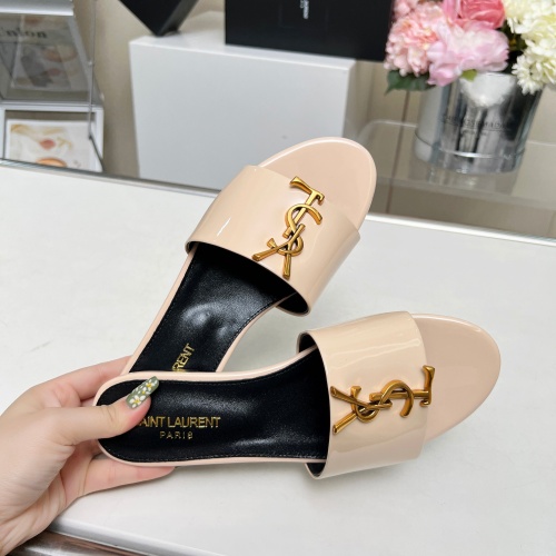 Replica Yves Saint Laurent YSL Slippers For Women #1211070 $80.00 USD for Wholesale