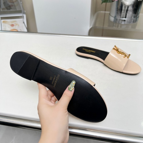 Replica Yves Saint Laurent YSL Slippers For Women #1211070 $80.00 USD for Wholesale