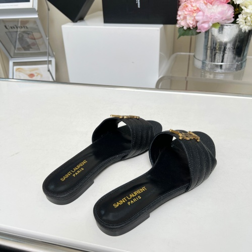 Replica Yves Saint Laurent YSL Slippers For Women #1211075 $80.00 USD for Wholesale