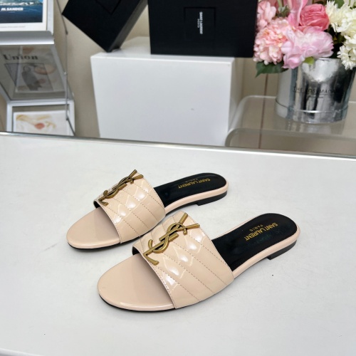 Yves Saint Laurent YSL Slippers For Women #1211077 $80.00 USD, Wholesale Replica Yves Saint Laurent YSL Slippers