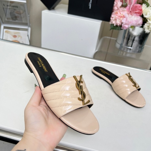 Replica Yves Saint Laurent YSL Slippers For Women #1211077 $80.00 USD for Wholesale