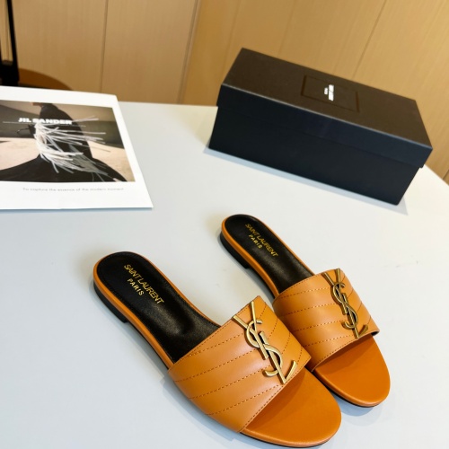 Replica Yves Saint Laurent YSL Slippers For Women #1211083 $80.00 USD for Wholesale