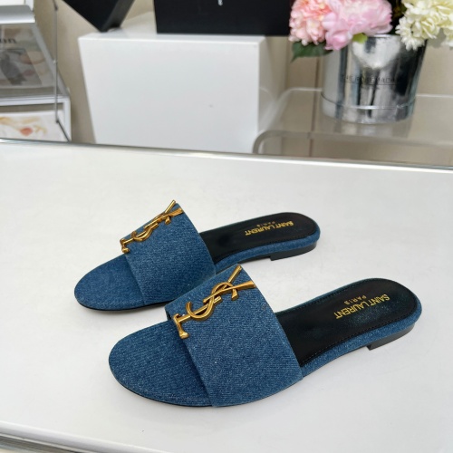 Yves Saint Laurent YSL Slippers For Women #1211085 $80.00 USD, Wholesale Replica Yves Saint Laurent YSL Slippers