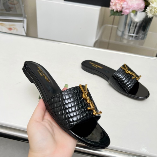 Replica Yves Saint Laurent YSL Slippers For Women #1211087 $80.00 USD for Wholesale