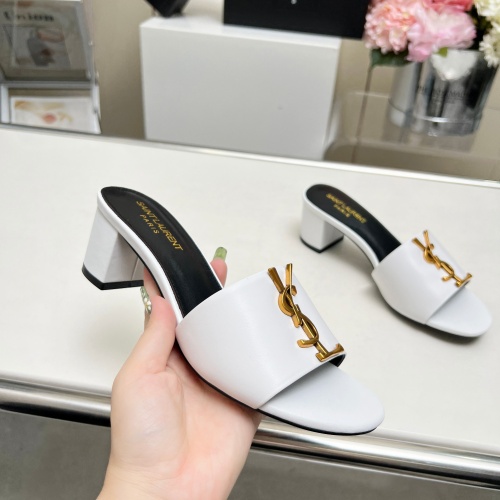 Replica Yves Saint Laurent YSL Slippers For Women #1211090 $100.00 USD for Wholesale