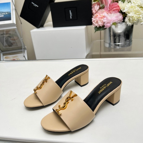 Yves Saint Laurent YSL Slippers For Women #1211091 $100.00 USD, Wholesale Replica Yves Saint Laurent YSL Slippers