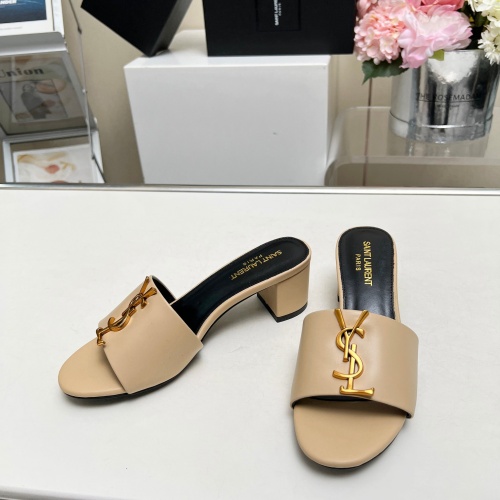 Replica Yves Saint Laurent YSL Slippers For Women #1211091 $100.00 USD for Wholesale