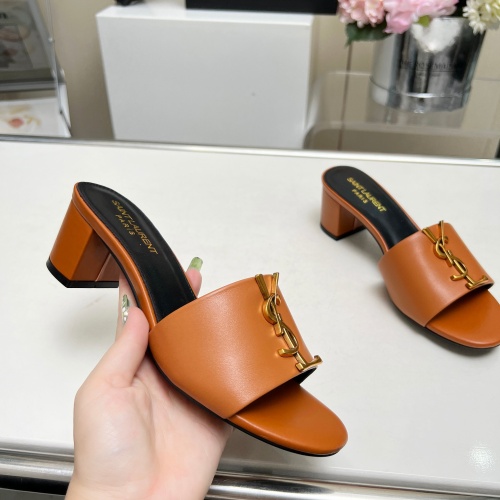 Replica Yves Saint Laurent YSL Slippers For Women #1211093 $100.00 USD for Wholesale