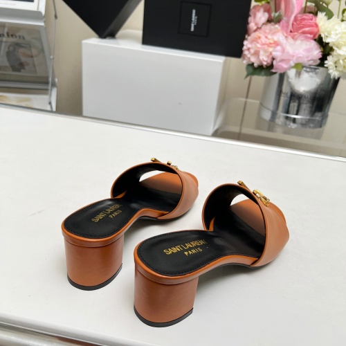 Replica Yves Saint Laurent YSL Slippers For Women #1211093 $100.00 USD for Wholesale