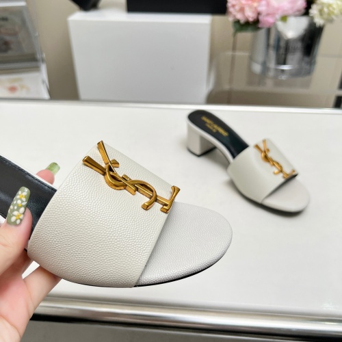 Replica Yves Saint Laurent YSL Slippers For Women #1211096 $100.00 USD for Wholesale