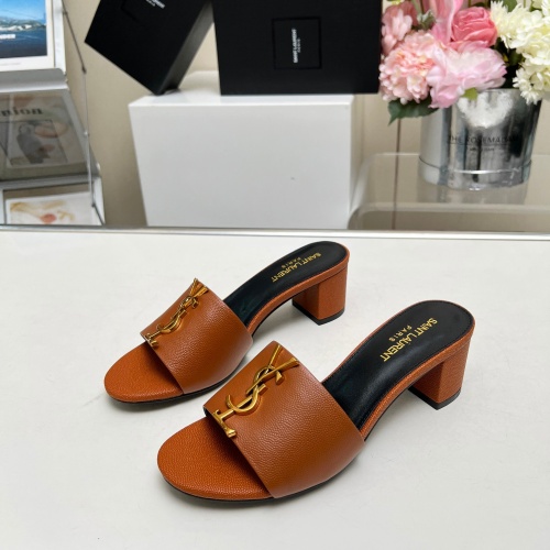 Yves Saint Laurent YSL Slippers For Women #1211098 $100.00 USD, Wholesale Replica Yves Saint Laurent YSL Slippers