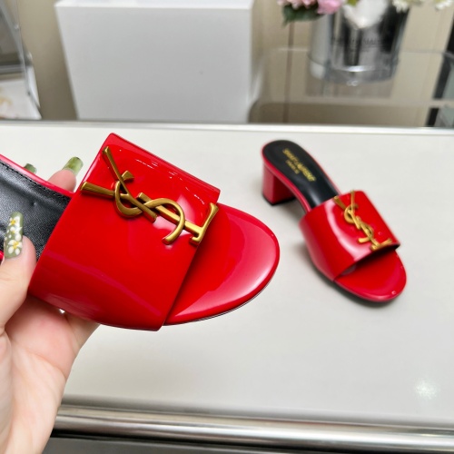 Replica Yves Saint Laurent YSL Slippers For Women #1211107 $100.00 USD for Wholesale