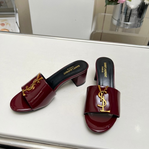 Yves Saint Laurent YSL Slippers For Women #1211112 $100.00 USD, Wholesale Replica Yves Saint Laurent YSL Slippers