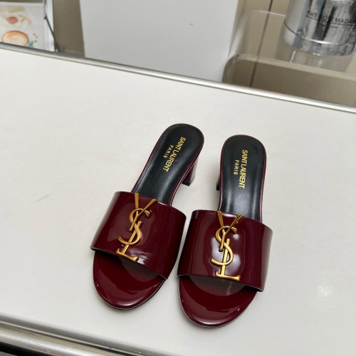 Replica Yves Saint Laurent YSL Slippers For Women #1211112 $100.00 USD for Wholesale