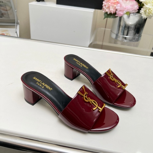 Replica Yves Saint Laurent YSL Slippers For Women #1211112 $100.00 USD for Wholesale