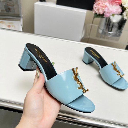 Replica Yves Saint Laurent YSL Slippers For Women #1211118 $100.00 USD for Wholesale