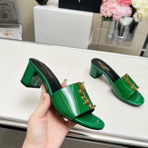 Replica Yves Saint Laurent YSL Slippers For Women #1211120 $100.00 USD for Wholesale