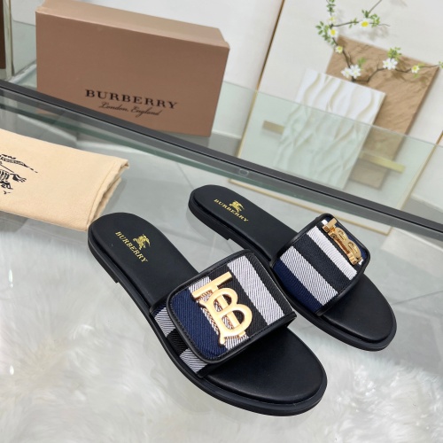 Burberry Slippers For Women #1211123 $82.00 USD, Wholesale Replica Burberry Slippers