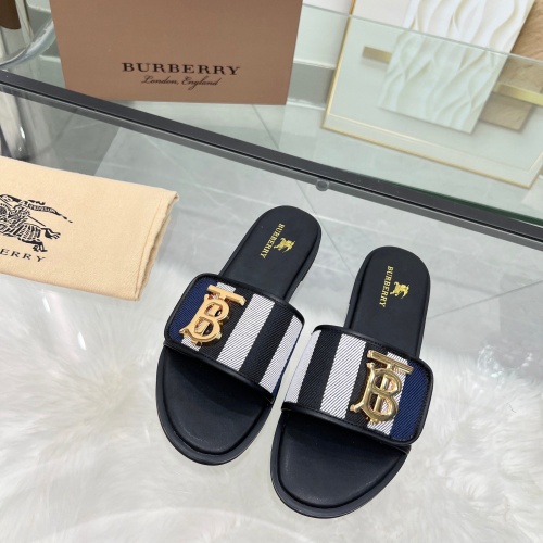 Replica Burberry Slippers For Women #1211123 $82.00 USD for Wholesale