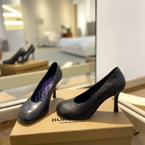 Burberry High-Heeled Shoes For Women #1211140 $122.00 USD, Wholesale Replica Burberry High-Heeled Shoes