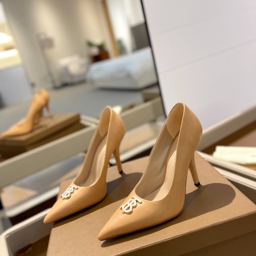 Burberry High-Heeled Shoes For Women #1211144 $122.00 USD, Wholesale Replica Burberry High-Heeled Shoes