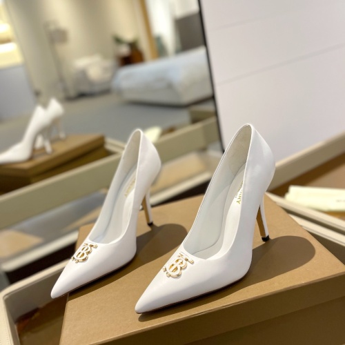 Burberry High-Heeled Shoes For Women #1211145 $122.00 USD, Wholesale Replica Burberry High-Heeled Shoes