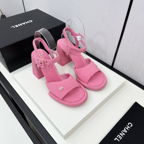 Replica Chanel Sandal For Women #1211177 $102.00 USD for Wholesale