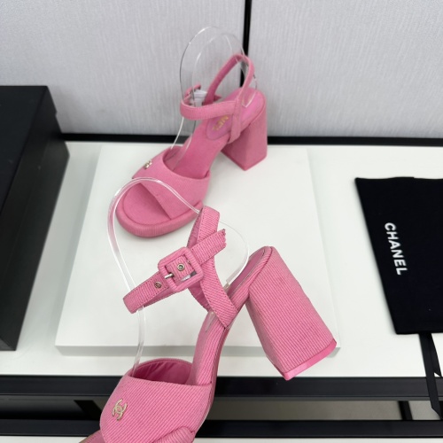 Replica Chanel Sandal For Women #1211177 $102.00 USD for Wholesale