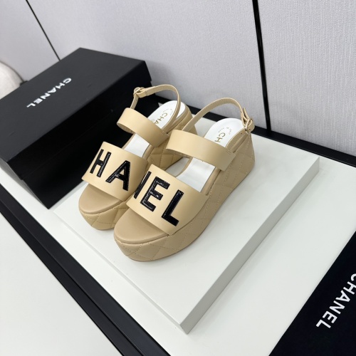 Chanel Sandal For Women #1211185 $98.00 USD, Wholesale Replica Chanel Sandal