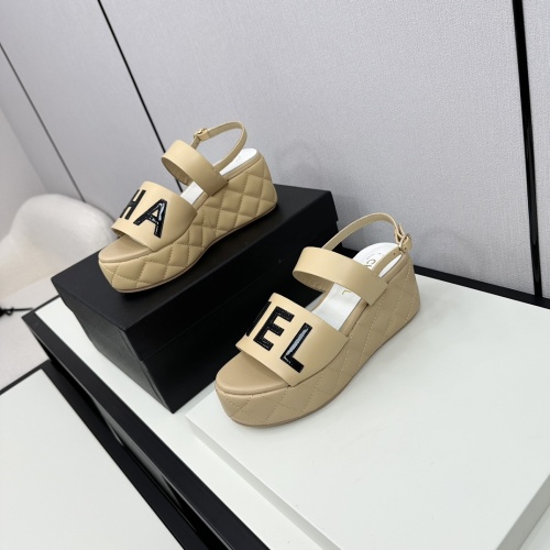 Replica Chanel Sandal For Women #1211185 $98.00 USD for Wholesale