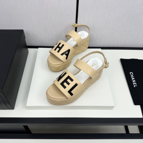 Replica Chanel Sandal For Women #1211185 $98.00 USD for Wholesale