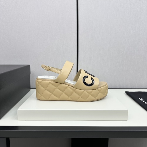 Replica Chanel Sandal For Women #1211185 $98.00 USD for Wholesale