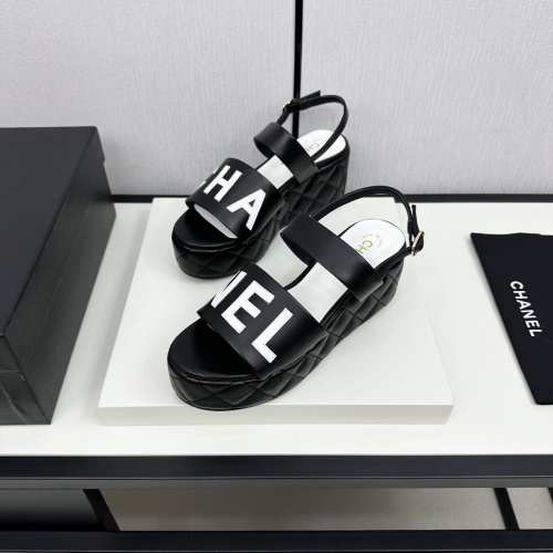 Replica Chanel Sandal For Women #1211187 $98.00 USD for Wholesale