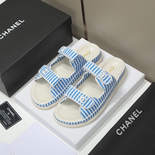 Chanel Slippers For Women #1211234 $88.00 USD, Wholesale Replica Chanel Slippers