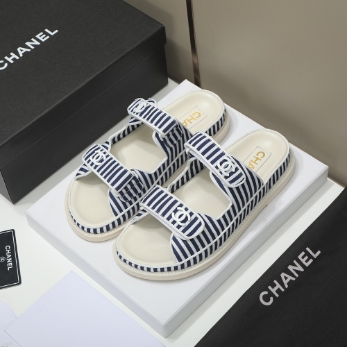 Chanel Slippers For Women #1211235 $88.00 USD, Wholesale Replica Chanel Slippers