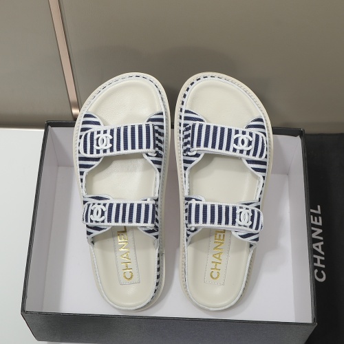 Replica Chanel Slippers For Women #1211235 $88.00 USD for Wholesale