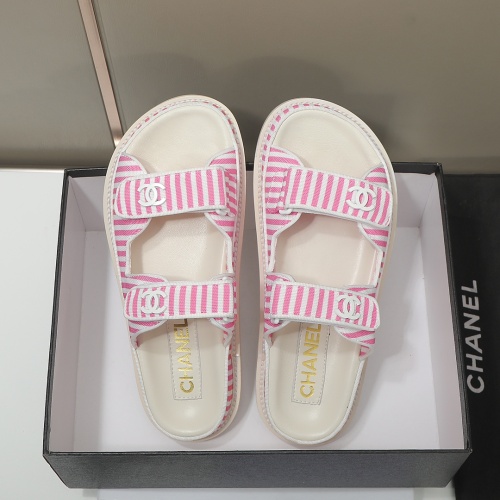 Replica Chanel Slippers For Women #1211237 $88.00 USD for Wholesale