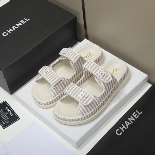 Chanel Slippers For Women #1211238 $88.00 USD, Wholesale Replica Chanel Slippers