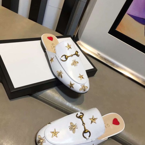 Replica Gucci Slippers For Women #1211246 $76.00 USD for Wholesale