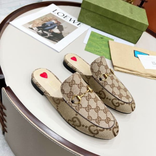 Replica Gucci Slippers For Women #1211261 $72.00 USD for Wholesale