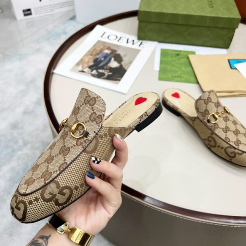 Replica Gucci Slippers For Women #1211261 $72.00 USD for Wholesale