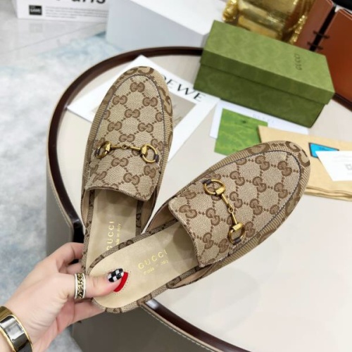 Replica Gucci Slippers For Women #1211261 $72.00 USD for Wholesale