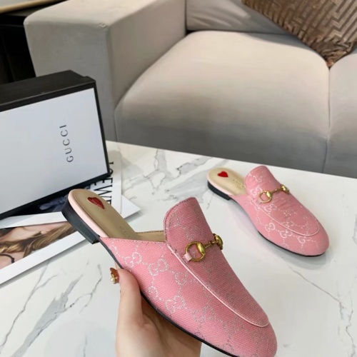 Replica Gucci Slippers For Women #1211265 $72.00 USD for Wholesale