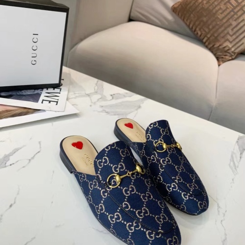 Replica Gucci Slippers For Women #1211268 $72.00 USD for Wholesale